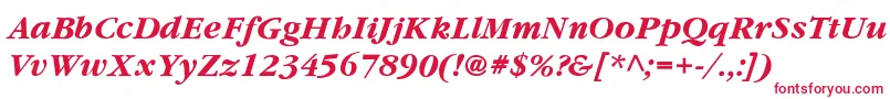 YearlindThinItalic Font – Red Fonts
