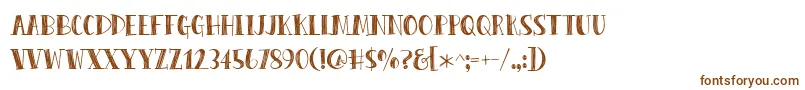 PeasCarrots Font – Brown Fonts