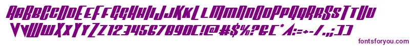 Vindicatorexpandital Font – Purple Fonts