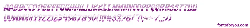 Eggrollgradital Font – Purple Fonts on White Background