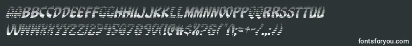 Eggrollgradital Font – White Fonts