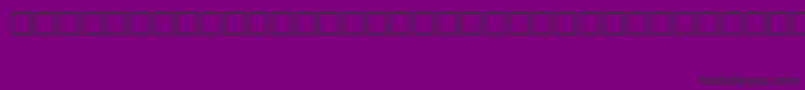TraditionalArabicBackslantedBoldItalic Font – Black Fonts on Purple Background