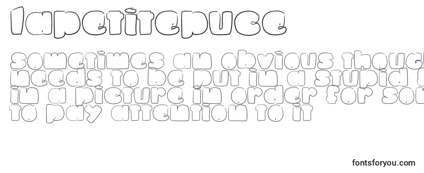 LaPetitePuce Font
