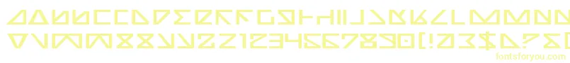 Nicke-fontti – keltaiset fontit
