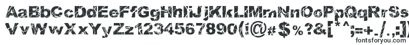 WoodcutterStorm-Schriftart – Schriftarten, die mit W beginnen