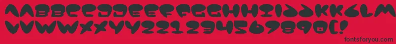 Más sobre la fuente Jack fuente Jack – Fuentes Negras Sobre Fondo Rojo