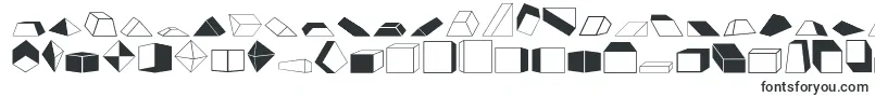 Czcionka Shapes2o – czcionki dla Adobe Illustratora