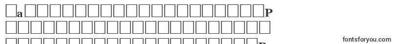 NewbaskervilleCyrillicBold-Schriftart – kirgisische Schriften