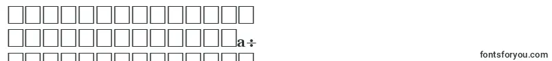 フォントNewbaskervilleCyrillicBold – タイの文字