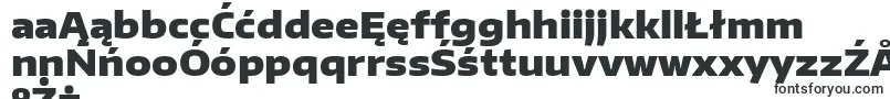 EncodesanswideBlack Font – Polish Fonts