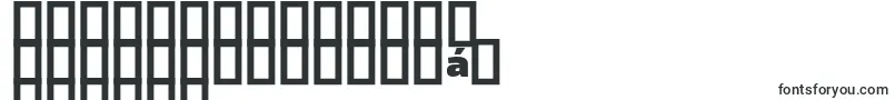 Шрифт EncodesanswideBlack – бирманские шрифты