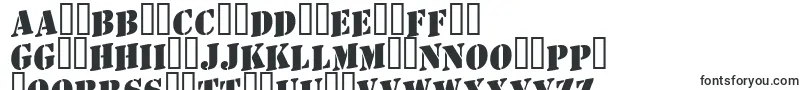 フォントAStamperupBold – ゲール文字