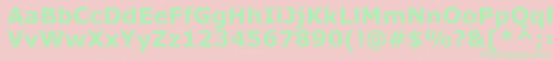 MsReferenceSansSerifРџРѕР»СѓР¶РёСЂРЅС‹Р№ Font – Green Fonts on Pink Background
