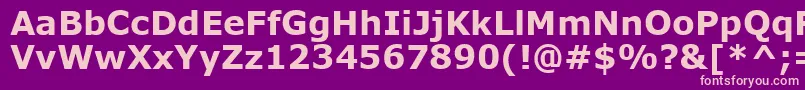 MsReferenceSansSerifРџРѕР»СѓР¶РёСЂРЅС‹Р№ Font – Pink Fonts on Purple Background