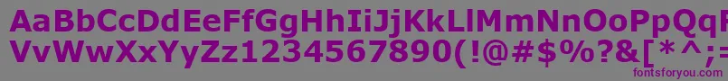 MsReferenceSansSerifРџРѕР»СѓР¶РёСЂРЅС‹Р№ Font – Purple Fonts on Gray Background