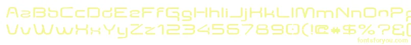 Aunchanted Expanded Bold Font – Yellow Fonts