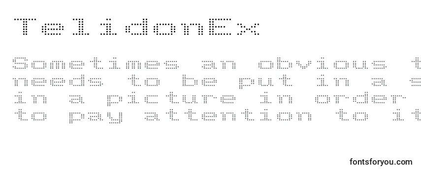 TelidonEx Font