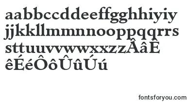 MinisterLtBold font – frisian Fonts