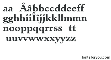 MinisterLtBold font – romanian Fonts