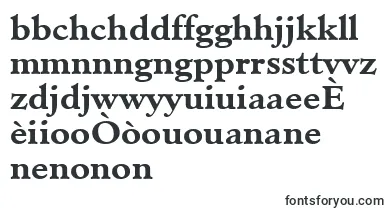 MinisterLtBold font – creole Fonts