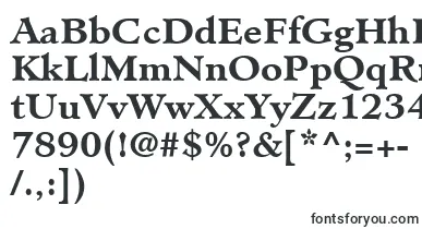 MinisterLtBold font – trending Fonts