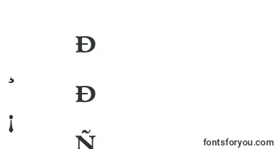 MinisterLtBold font – mongolian Fonts