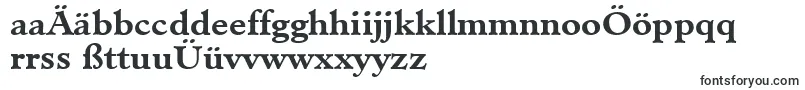 Шрифт MinisterLtBold – немецкие шрифты