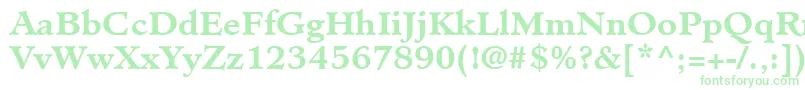 MinisterLtBold Font – Green Fonts