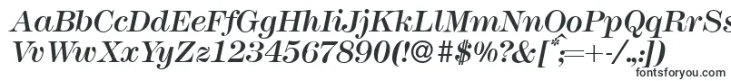 Шрифт M791ModernItalic – шрифты, начинающиеся на M