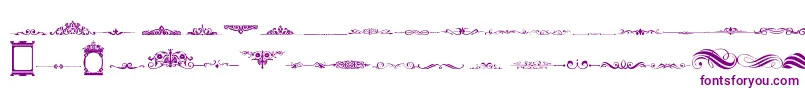 VintageDecorativeSigns2 Font – Purple Fonts