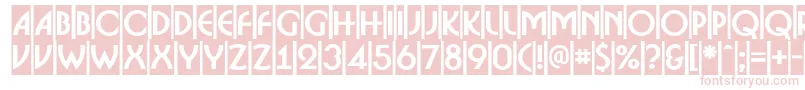 ABosanovacmBold Font – Pink Fonts on White Background