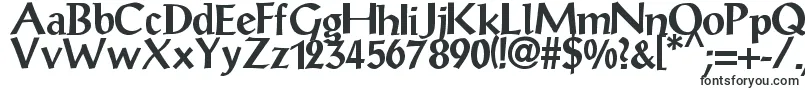 Monclova-fontti – Alkavat M:lla olevat fontit