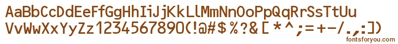 Ocr2sskRegular Font – Brown Fonts