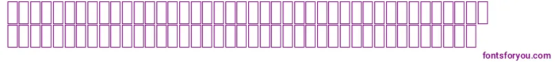 AgaMashqRegular Font – Purple Fonts on White Background