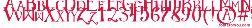 ElementaryGothic Font – Red Fonts