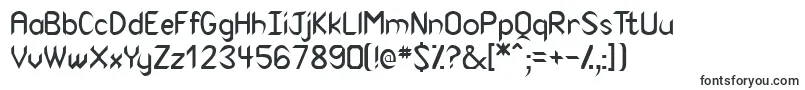 Virtuassk-fontti – Alkavat V:lla olevat fontit