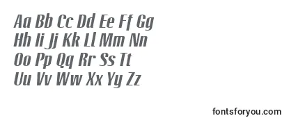 Обзор шрифта LinotypeoctaneBolditalic