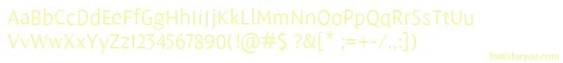 LeksasansproLight Font – Yellow Fonts