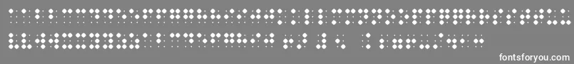 fuente BraillenumBold – Fuentes Blancas Sobre Fondo Gris