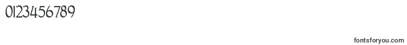 GoodfishRegular Font – Fonts for Numbers and Digits