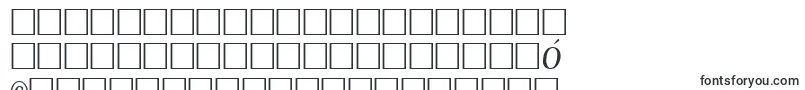 フォントPalisadecondensedBoldItalic – バシキール文字