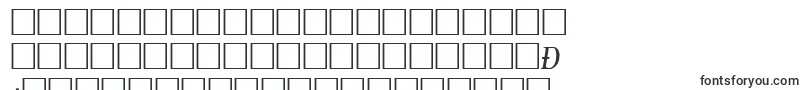 フォントPalisadecondensedBoldItalic – タタール文字