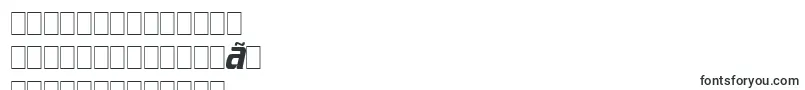TrekTngCredits-Schriftart – koreanische Schriften