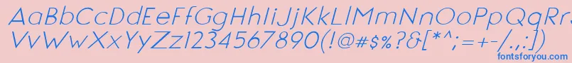 Más sobre la fuente SignoriaItalic fuente SignoriaItalic – Fuentes Azules Sobre Fondo Rosa