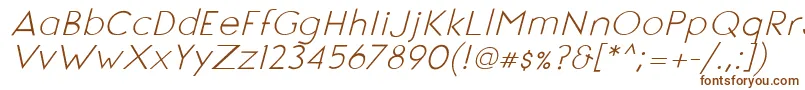 SignoriaItalic Font – Brown Fonts