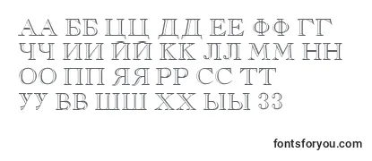 RusskijRegular-fontti