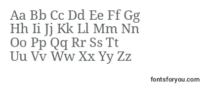 Schriftart Droid Serif
