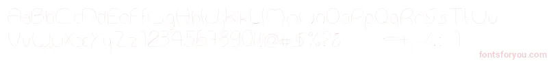Antropofagia-Schriftart – Rosa Schriften