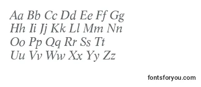 LyonItalic-fontti