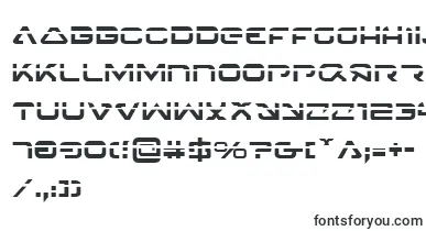 4114BlasterLaser font – Fonts Starting With 4